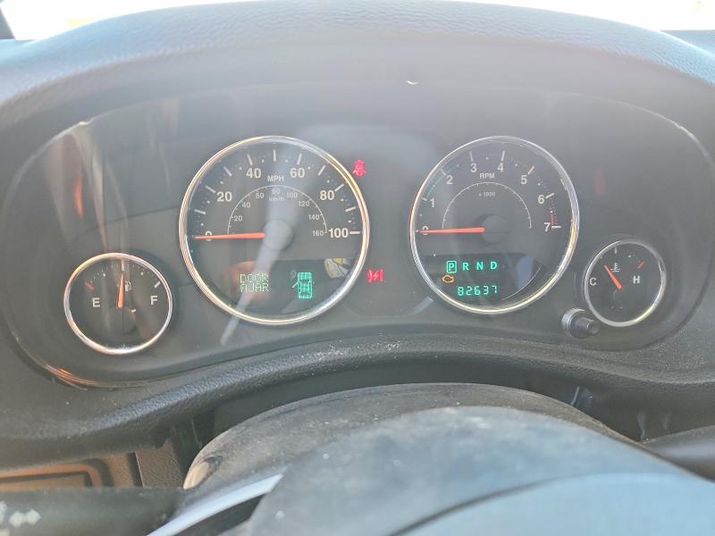 2013 Jeep Wrangler / VIN 1C4BJWFGXDL638144 COPART salvage auction — UNDERCARRIAGE, Tx - Certificate Of Title, sold $4,800 on 2026-07-10 (photo 9)