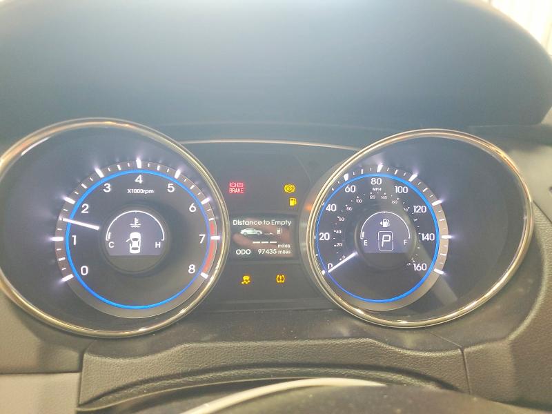 2013 Hyundai Sonata VIN 5NPEB4ACXDH548726 COPART salvage auction — SIDE, Nc - Salvage Certificate Of Title, sold $175 on 2026-07-22 (photo 9)