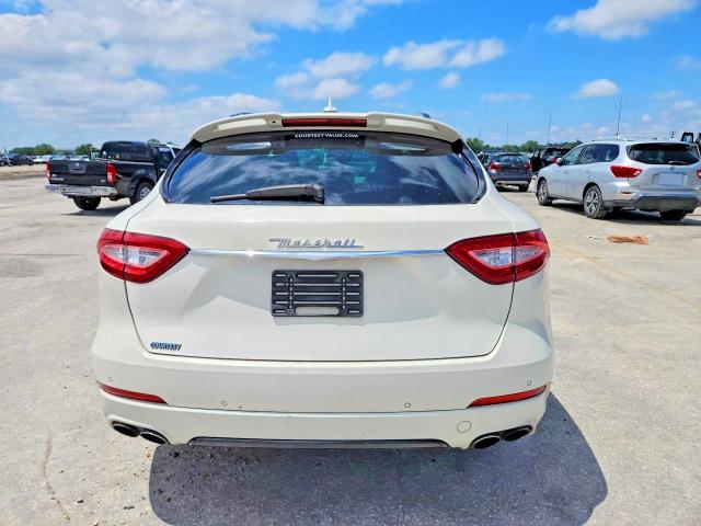 2017 Maserati Levante VIN ZN661YUS1HX214045 COPART salvage auction — Burn Engine, LA - CERT OF TITLE-SALVAGE, sold $3,250 on 2026-08-12 (photo 6)