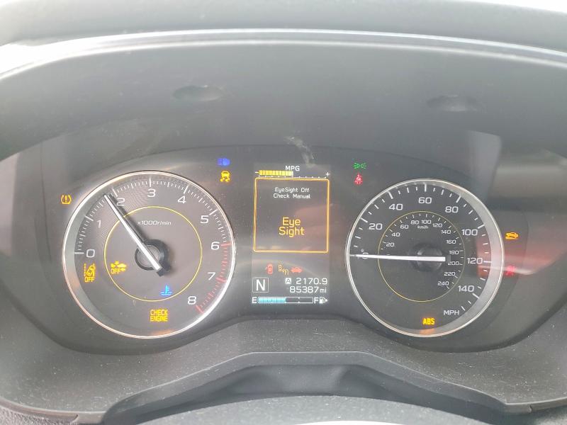 2021 Subaru VIN JF2GTHSC3MH212363 COPART salvage auction — FRONT END, Mn - Cert Of Title-Salvage, sold $3,450 on 2026-07-07 (photo 9)