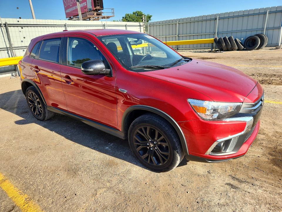 2018 Mitsubishi Outlander VIN JA4AP3AUXJZ031556 COPART salvage auction — HAIL, Ks - Cert Of Title-Salvage, sold $2,650 on 2026-07-08 (photo 4)