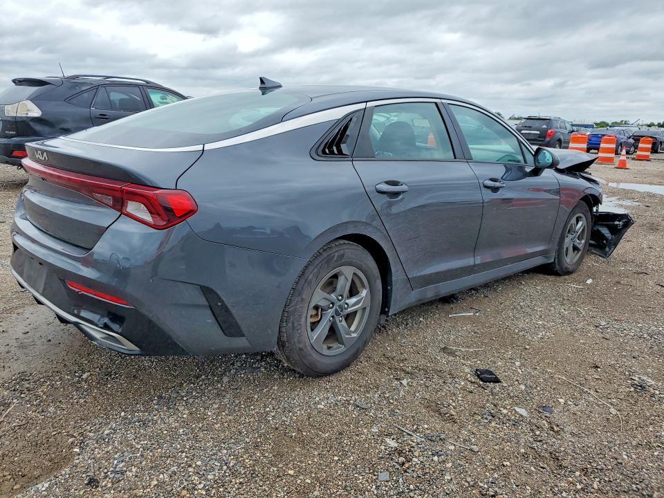 2022 Kia K5 VIN 5XXG14J25NG110020 COPART salvage auction — FRONT END, Tx - Salvage Vehicle Title, sold $2,600 on 2026-07-02 (photo 3)