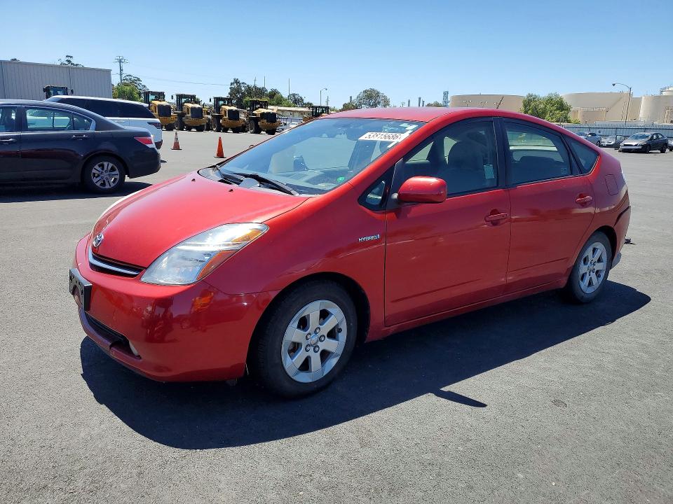 2008 Toyt Prius VIN JTDKB20U283400573 COPART salvage auction — REAR END, CA - SALVAGE CERTIFICATE, sold $80 on 2026-07-29 (photo 1)