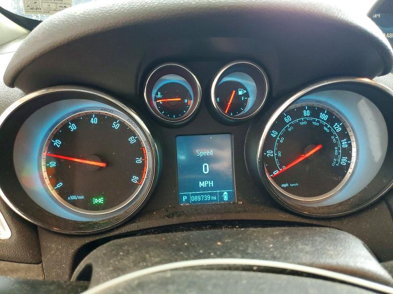 2016 Buick Encore VIN KL4CJBSB5GB588412 COPART salvage auction — FRONT END, Pa - Certificate Of Salvage, sold $975 on 2026-07-17 (photo 9)