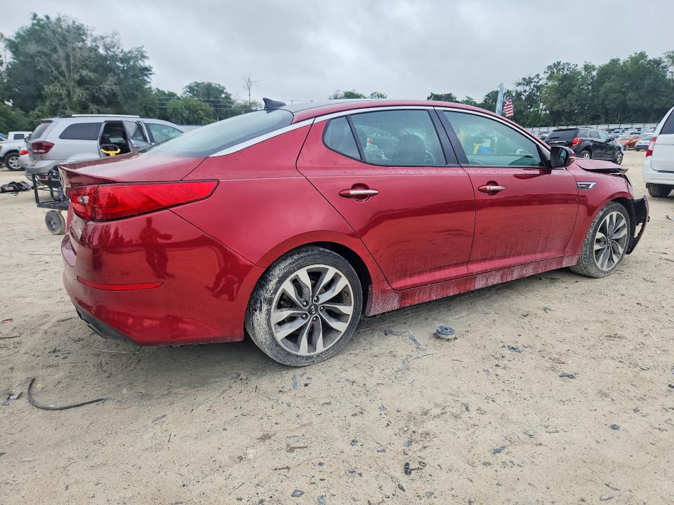 2014 Kia VIN 5XXGR4A63EG268402 COPART salvage auction — FRONT END, Fl - Cert Of Title Slvg Rebuildable, sold $1,250 on 2026-07-07 (photo 3)
