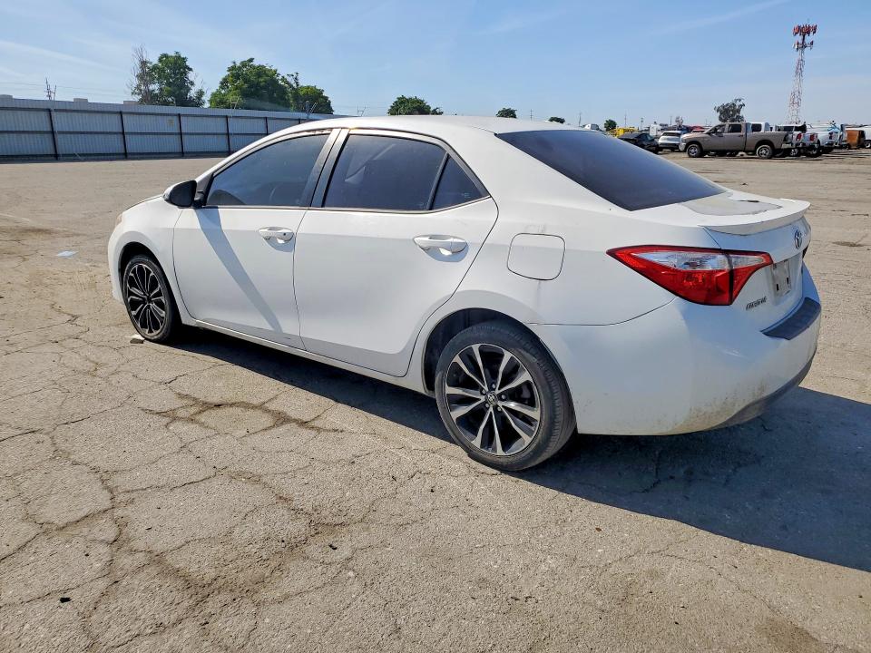 2015 Toyota Corolla VIN 5YFBURHE2FP205710 COPART salvage auction — MECHANICAL, Ca - App For Dup Clean Or Ac, sold $2,050 on 2026-07-06 (photo 2)