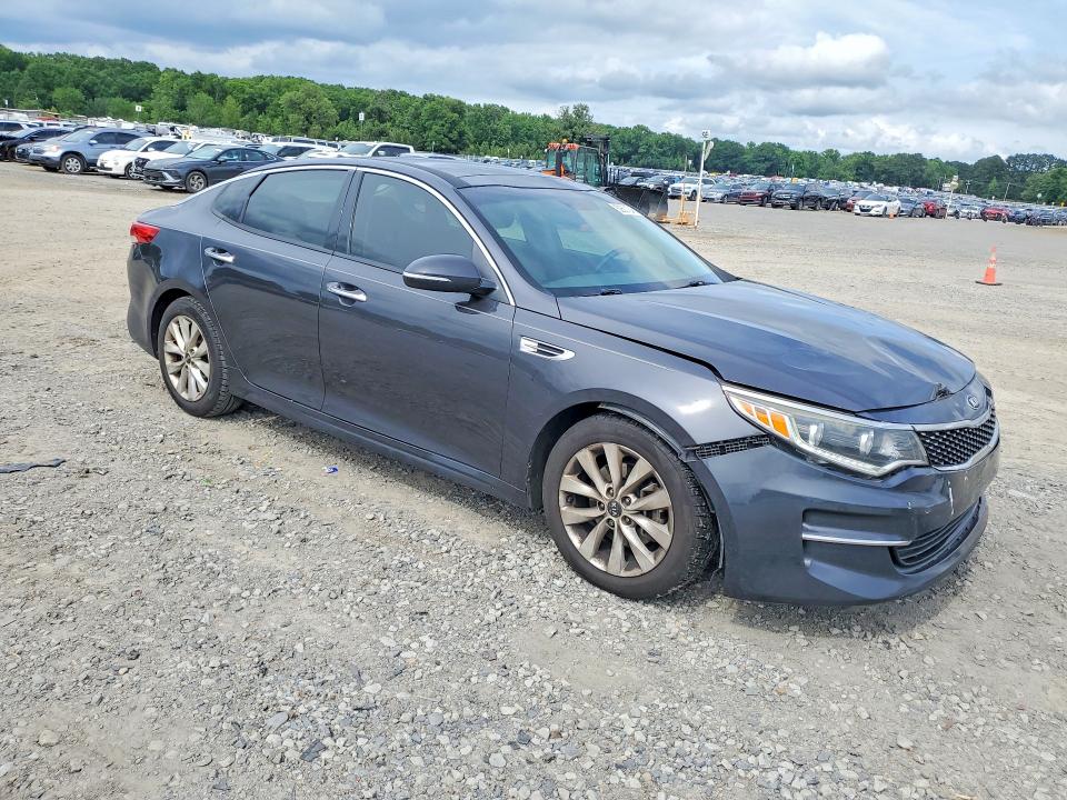 2017 Kia Optima VIN 5XXGU4L31HG129780 COPART salvage auction — FRONT END, Ar - Cert Of Title-Salvage, sold $2,850 on 2026-07-06 (photo 4)