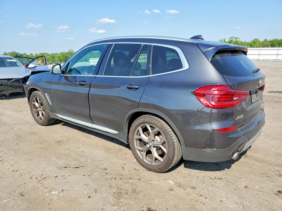 2021 BMW X3 VIN 5UXTY5C0XM9E30488 COPART salvage auction — FRONT END, Va - Cert Of Title - Salvage, sold $7,900 on 2026-07-15 (photo 2)