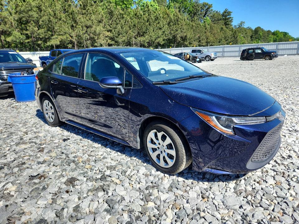 2020 Toyota Corolla VIN 5YFEPRAE4LP049826 COPART salvage auction — SIDE, Ga - Cert Of Title-Salvage, sold $3,350 on 2026-07-09 (photo 4)