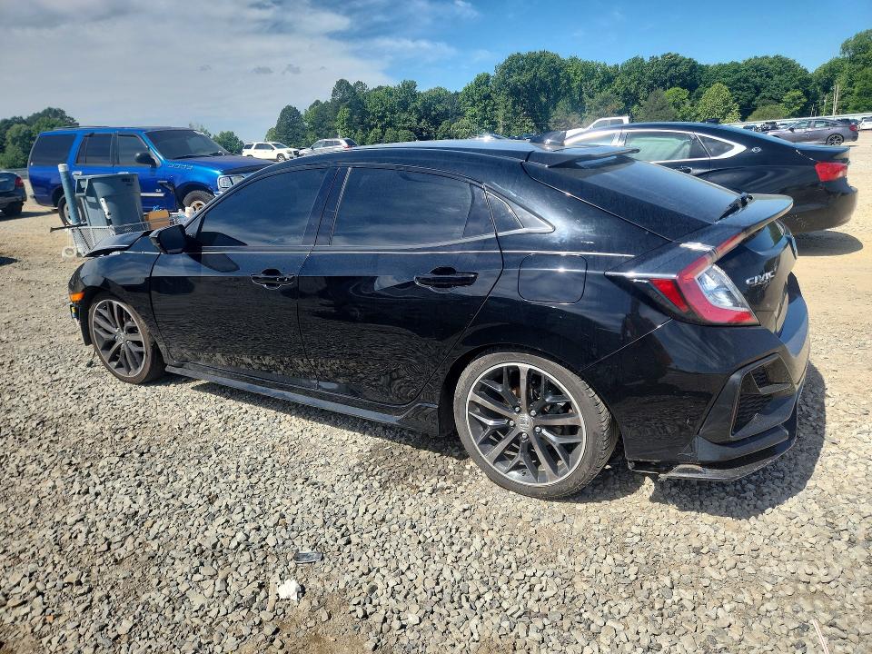 2021 Honda Civic VIN SHHFK7H41MU202758 COPART salvage auction — FRONT END, Ar - Cert Of Title-Salvage, sold $4,350 on 2026-07-20 (photo 2)