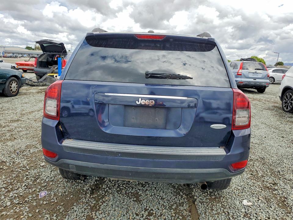 2016 Jeep Compass VIN 1C4NJCEA4GD655433 COPART salvage auction — SIDE, Ca - Dis/Dlr/Exp Only Clean Title, sold $500 on 2026-07-02 (photo 6)