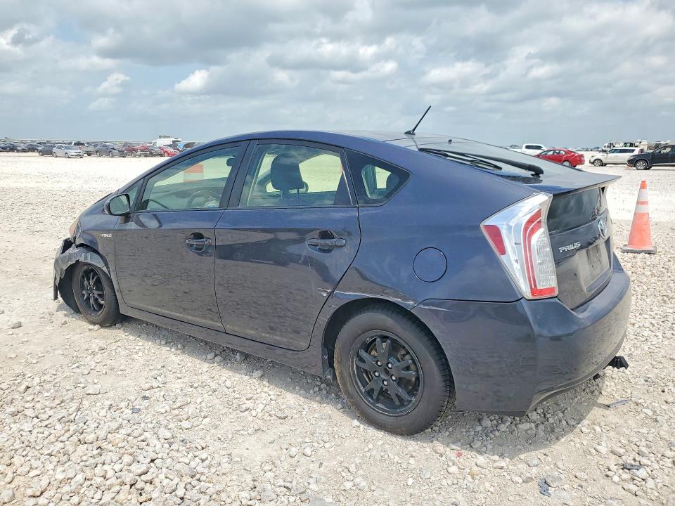 2012 Toyota Prius VIN JTDKN3DU9C1511309 COPART salvage auction — FRONT END, TX - SALVAGE VEHICLE TITLE, sold $70 on 2026-07-23 (photo 2)