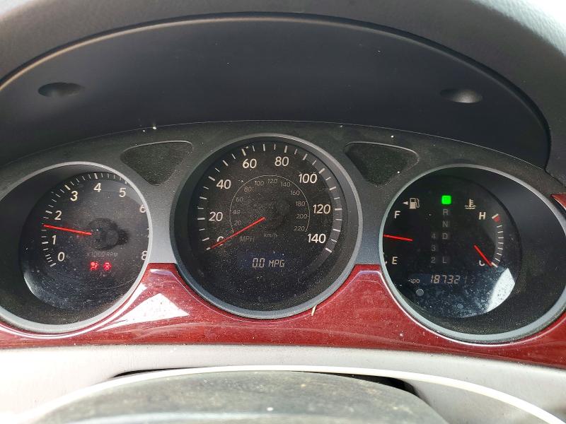 2003 Lexus ES VIN JTHBF30GX36013926 COPART salvage auction — FRONT END, Nc - Salvage Certificate Of Title, sold $300 on 2026-07-27 (photo 9)