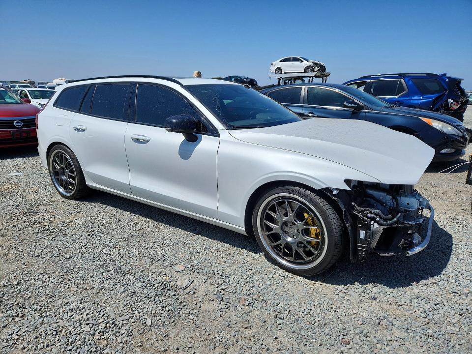 2025 Volvo V60 VIN YV1H60EP6S1642057 COPART salvage auction — FRONT END, Ca - Salvage Certificate, sold $20,600 on 2026-07-10 (photo 4)