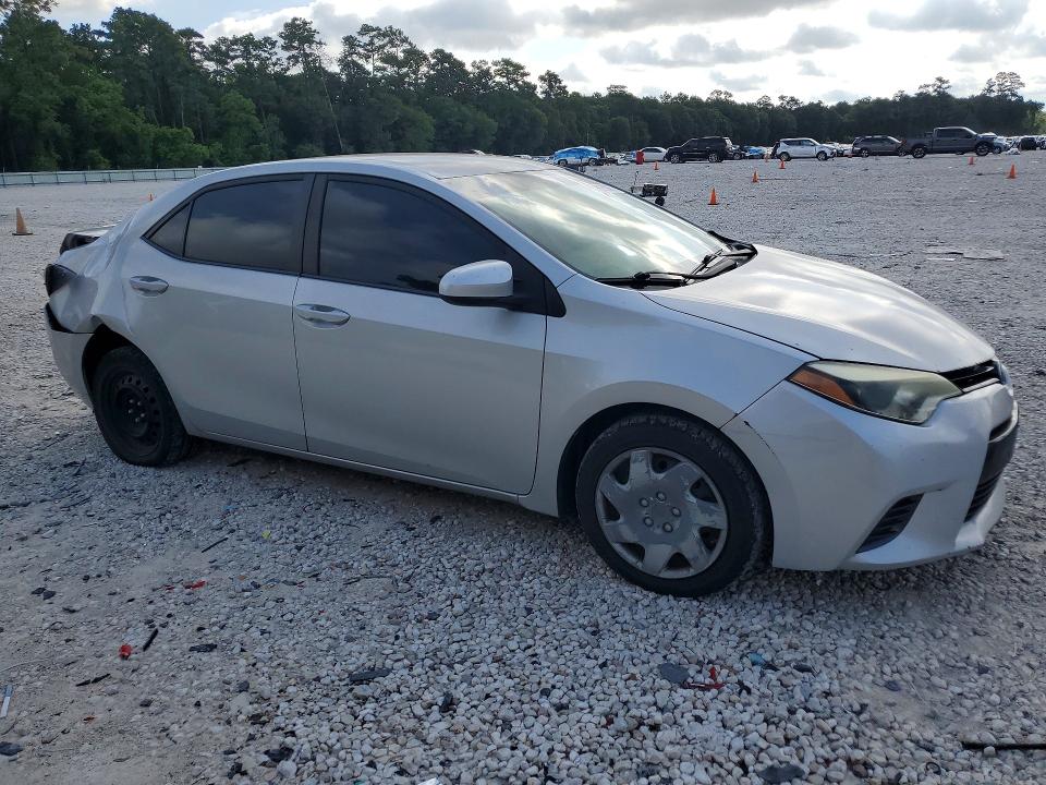 2016 Toyota Corolla VIN 5YFBURHE0GP493504 COPART salvage auction — REAR END, Tx - Certificate Of Title, sold $150 on 2026-07-03 (photo 4)