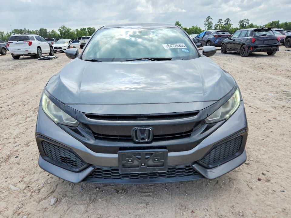 2017 Honda Civic VIN SHHFK7H20HU226229 COPART salvage auction — REAR END, Tx - Salvage Vehicle Title, sold $3,050 on 2026-07-21 (photo 5)