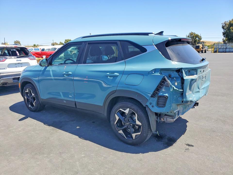 2025 Kia Seltos VIN KNDERCAA7S7703402 COPART salvage auction — REAR END, Ca - Salvage Certificate, sold $8,800 on 2026-07-06 (photo 2)