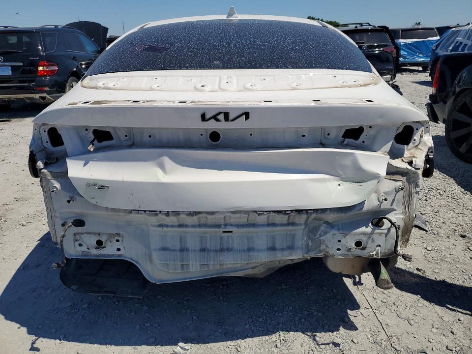 2022 Kia K5 VIN 5XXG64J23NG136780 COPART salvage auction — REAR END, Fl - Certificate Of Destruction, sold $3,100 on 2026-07-28 (photo 6)
