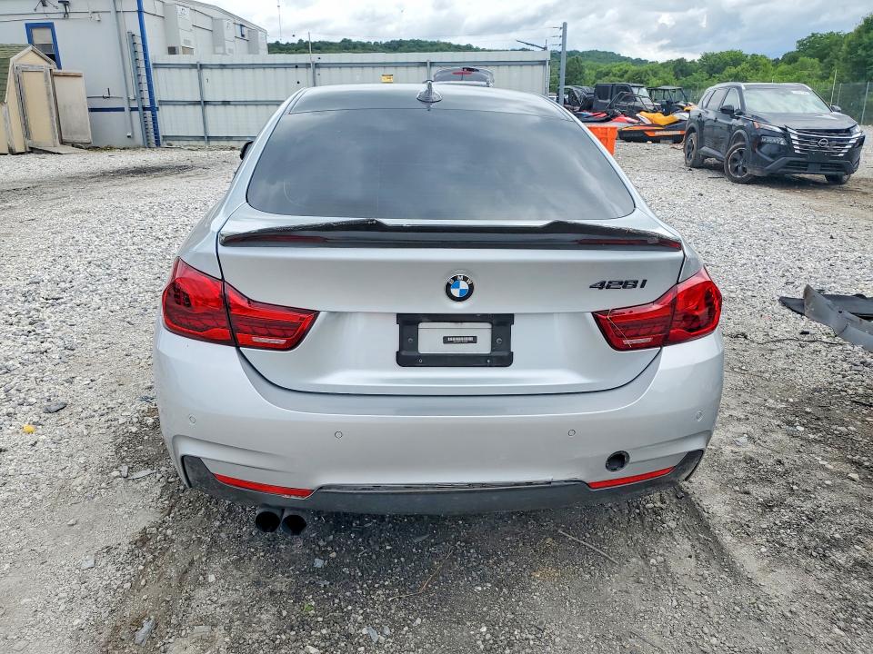 2015 BMW 4 series VIN WBA4A9C54FGL85764 COPART salvage auction — FRONT END, AR - CERT OF TITLE-SALVAGE, sold $550 on 2026-07-27 (photo 6)