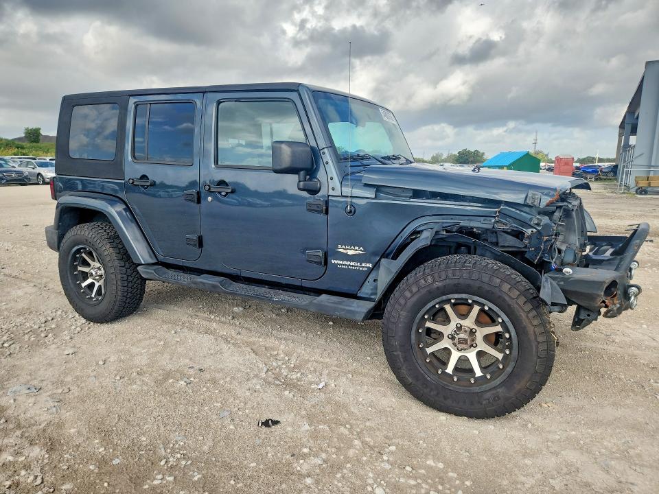 2008 Jeep Wrangler / VIN 1J4GA59118L595689 COPART salvage auction — FRONT END, Fl - Cert Of Title Slvg Rebuildable, sold $2,700 on 2026-08-04 (photo 4)
