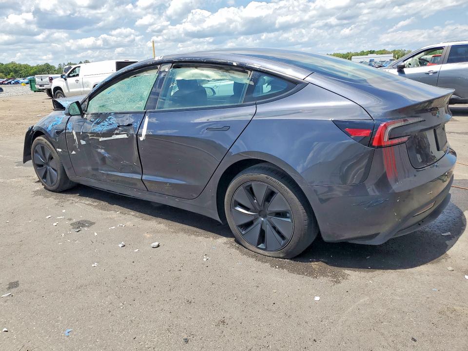 2024 Tesla Model 3 VIN 5YJ3E1EAXRF756164 COPART salvage auction — FRONT END, Fl - Certificate Of Title, sold $9,500 on 2026-07-09 (photo 2)