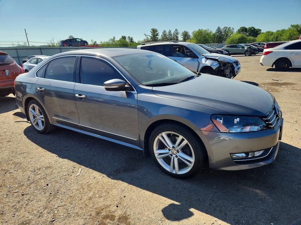 2014 Volkswagen Passat VIN 1VWCN7A38EC010178 COPART salvage auction — REAR END, Pa - Cert Of Title (P), sold $3,450 on 2026-07-24 (photo 4)