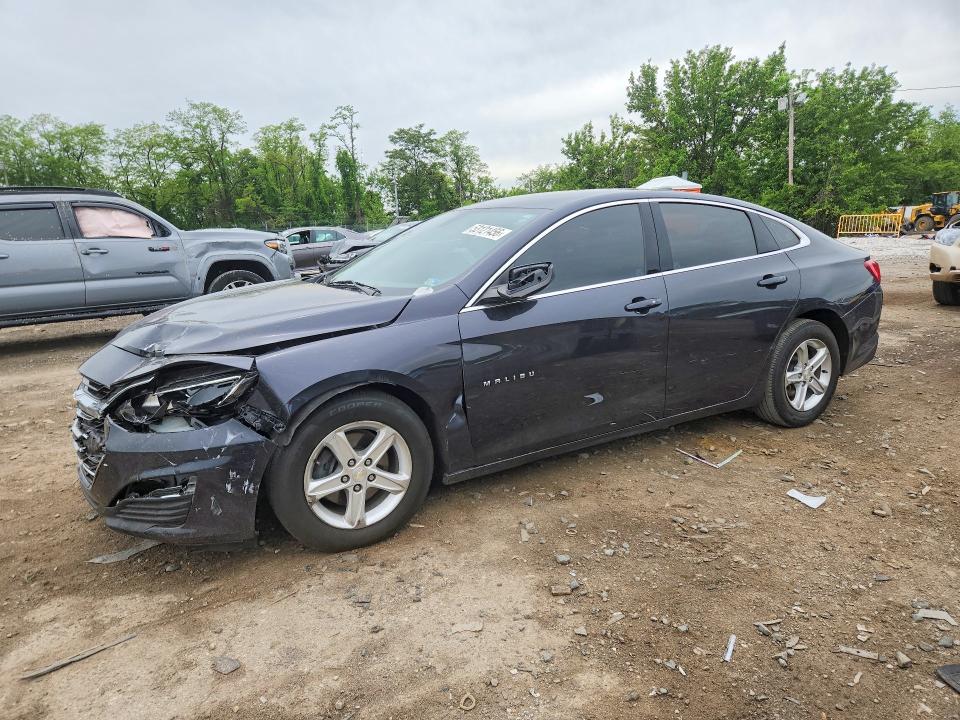 2022 Chevrolet Malibu VIN 1G1ZB5STXNF209586 COPART salvage auction — FRONT END, Md - Cert Of Salvage > 75% Damage, sold $2,200 on 2026-07-02 (photo 1)