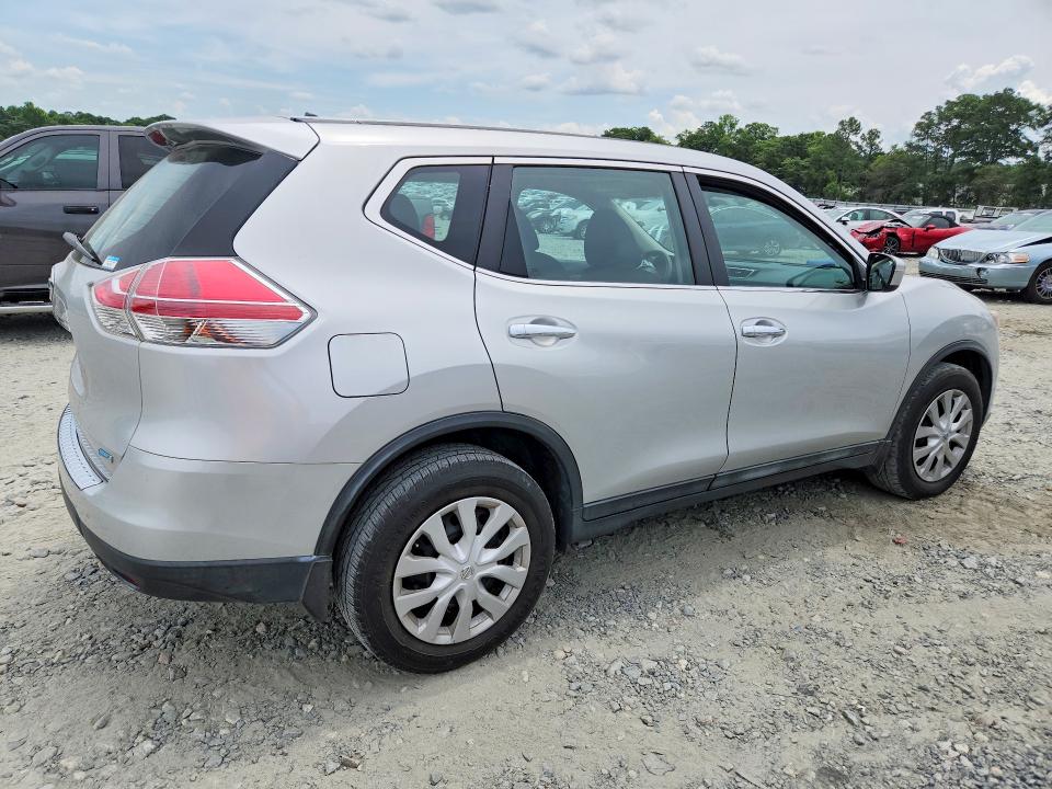 2014 Nissan Rogue VIN 5N1AT2MT2EC843579 COPART salvage auction — FRONT END, Ga - Cert Of Title-Salvage, sold $1,300 on 2026-07-02 (photo 3)