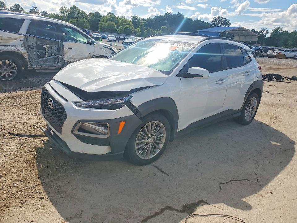 2020 Hyundai Kona VIN KM8K22AA0LU580655 COPART salvage auction — FRONT END, Ms - Certificate Of Title, sold $2,700 on 2026-07-31 (photo 1)
