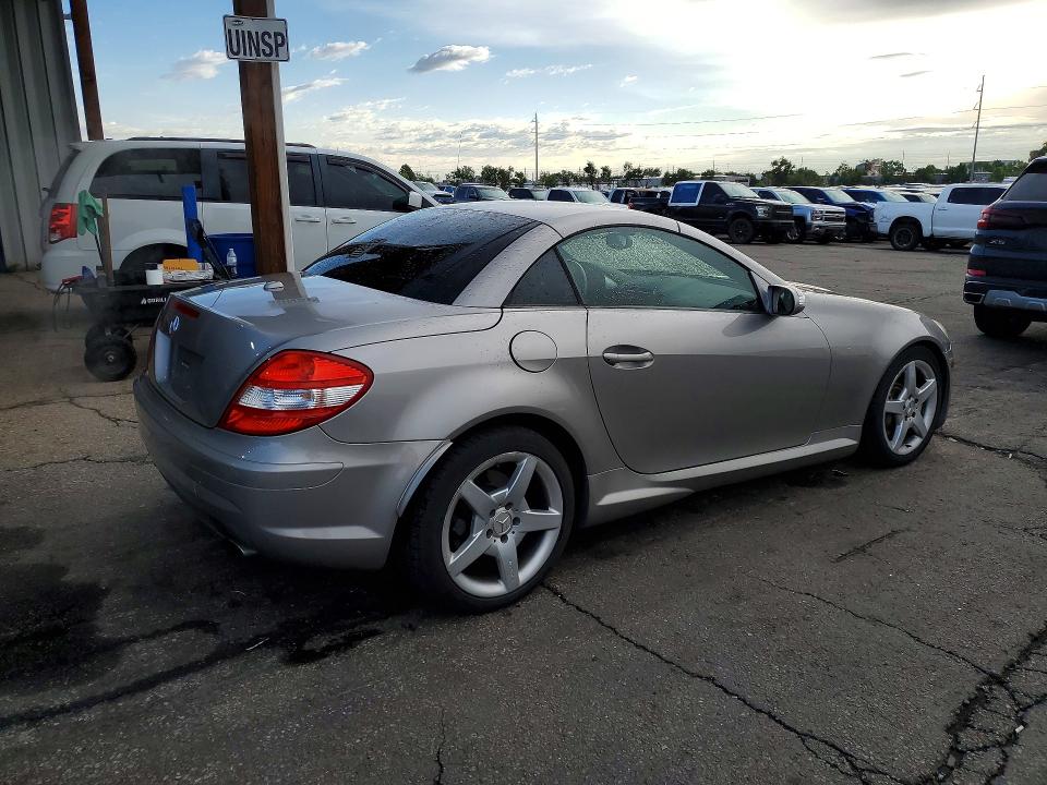 2006 Mercedes-benz Slk-klasse VIN WDBWK56F46F099147 COPART salvage auction — REAR END, Co - Salvage Title, sold $1,200 on 2026-08-13 (photo 3)