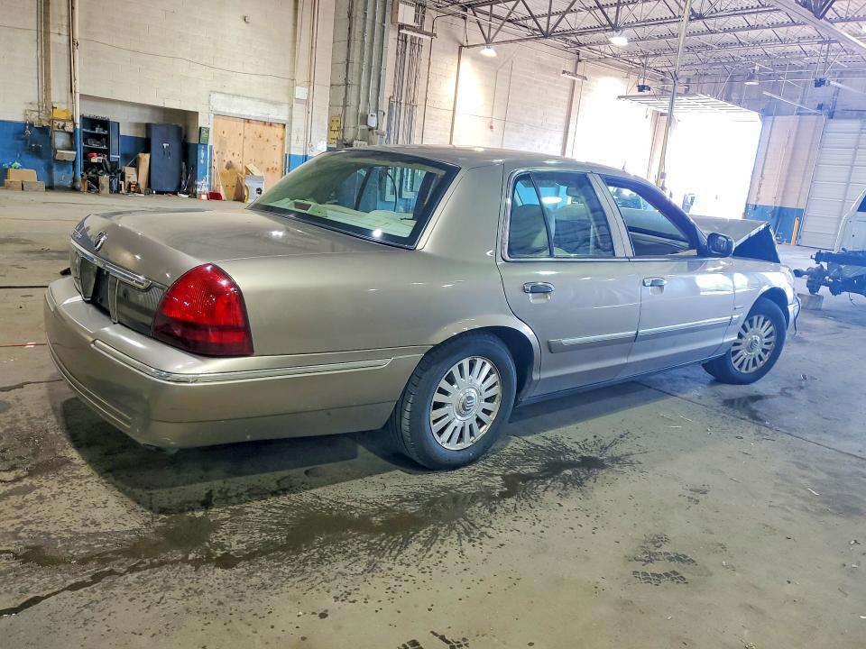 2006 Mercury Grand marquis VIN 2MEHM75V06X606508 COPART salvage auction — FRONT END, MI - CERTIFICATE OF TITLE, sold $800 on 2026-07-10 (photo 3)