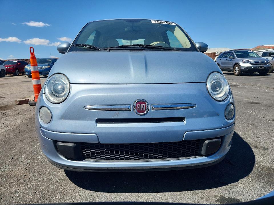 2015 Fiat 500 VIN 3C3CFFAR2FT657538 COPART salvage auction — MECHANICAL, Nv - Certificate Of Title, sold $350 on 2026-08-10 (photo 5)