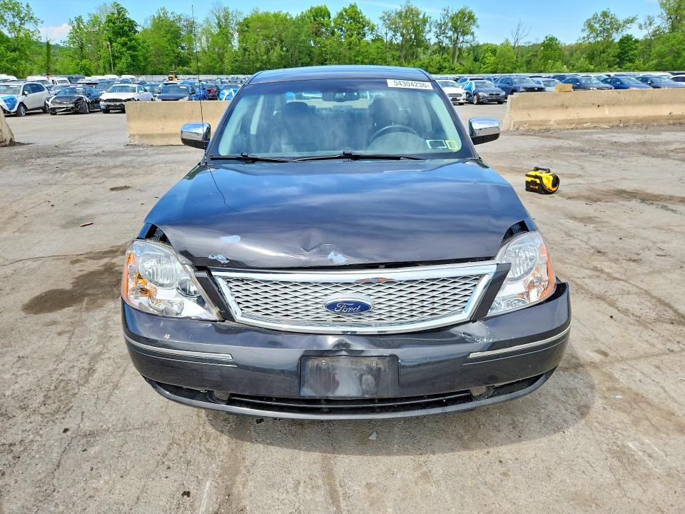 2007 Ford Five hundred VIN 1FAHP28187G108722 COPART salvage auction — FRONT END, NY - MV-907A SALVAGE CERTIFICATE, sold $350 on 2026-07-02 (photo 5)