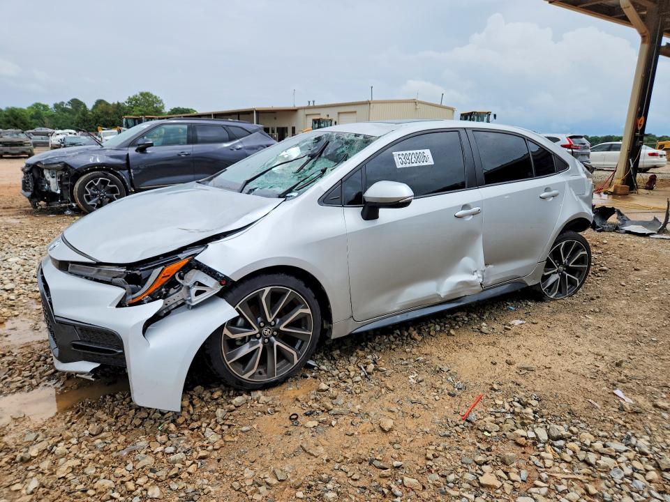 2022 Toyota Corolla VIN 5YFM4MCE3NP134180 COPART salvage auction — REAR END, Al - Cert Of Title-Salvage Title, sold $3,450 on 2026-07-29 (photo 1)