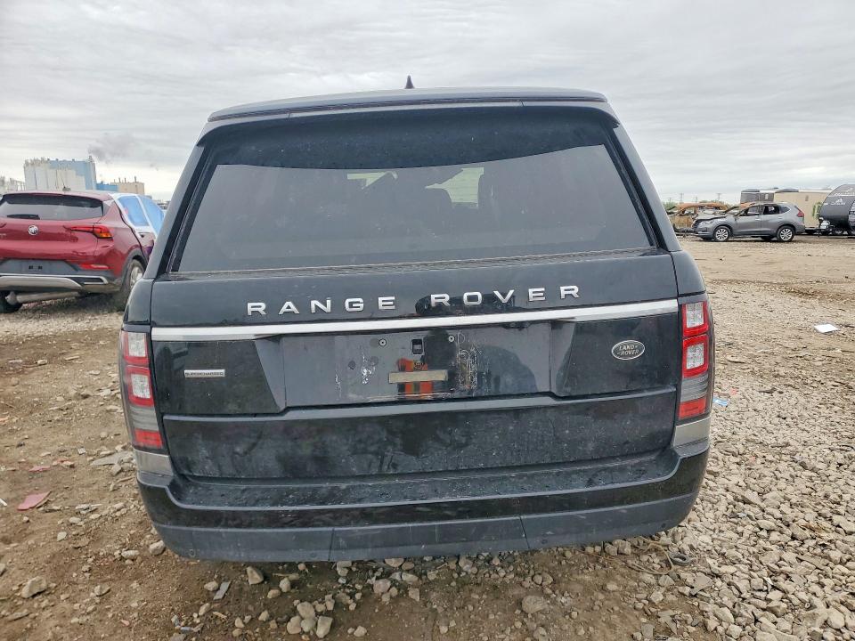 2017 Land rover RANGE ROVER VIN SALGS2FE1HA329795 COPART salvage auction — MINOR DENT/SCRATCHES, Oh - Dealer Only Clean Title (P), sold $4,900 on 2026-07-24 (photo 6)