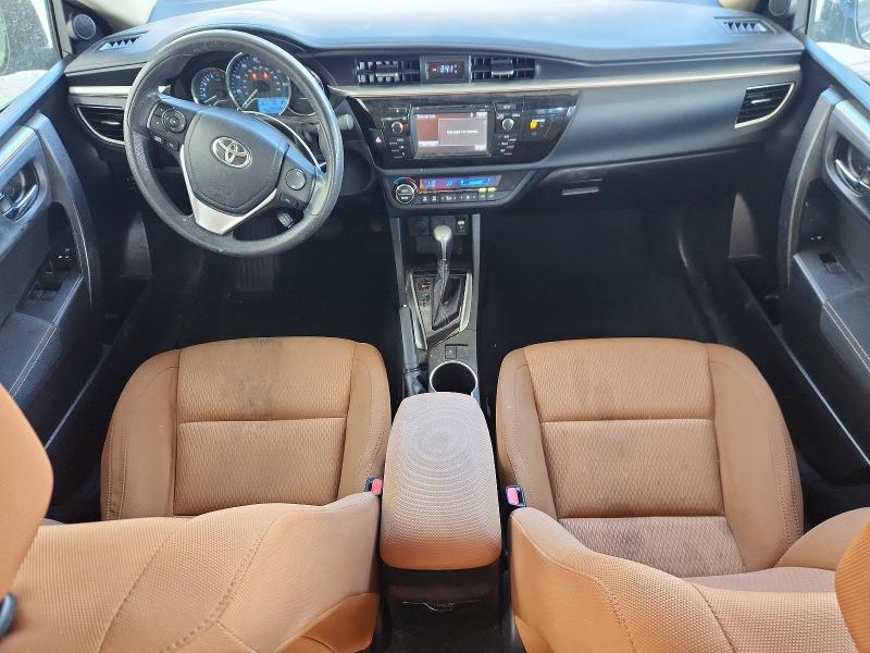 2014 Toyota Corolla VIN 5YFBURHE8EP162618 COPART salvage auction — FRONT END, Nm - Cert Of Title-Salvage, sold $300 on 2026-07-24 (photo 8)
