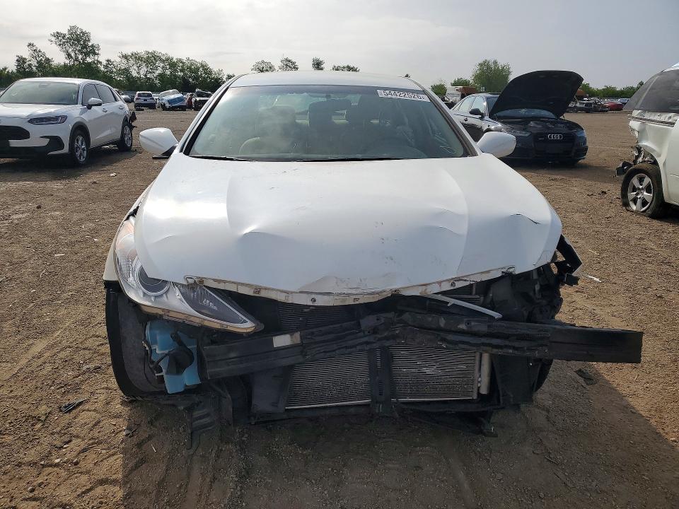 2011 Hyundai Sonata VIN 5NPEB4AC7BH180308 COPART salvage auction — FRONT END, Il - Salvage Certificate, sold $575 on 2026-07-09 (photo 5)