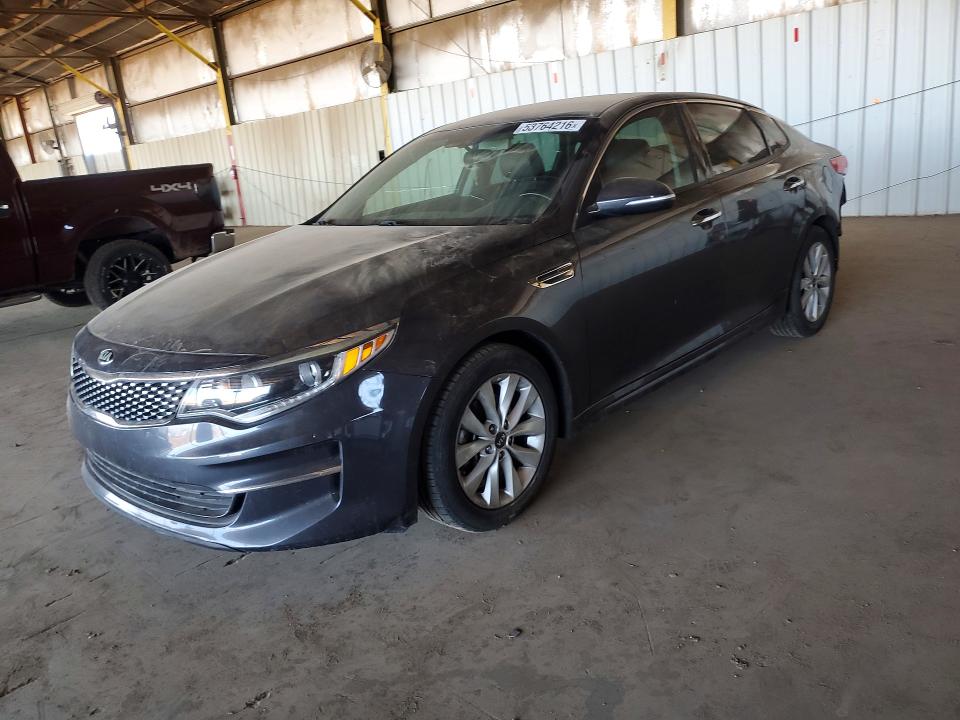 2017 Kia Optima VIN 5XXGU4L31HG132601 COPART salvage auction — REAR END, Az - Cert Of Title-Restored Salvage, sold $2,850 on 2026-07-06 (photo 1)