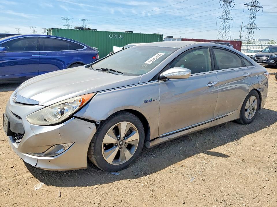 2012 Hyundai Sonata VIN KMHEC4A43CA020310 COPART salvage auction — FRONT END, Il - Salvage Certificate, sold $450 on 2026-07-16 (photo 1)