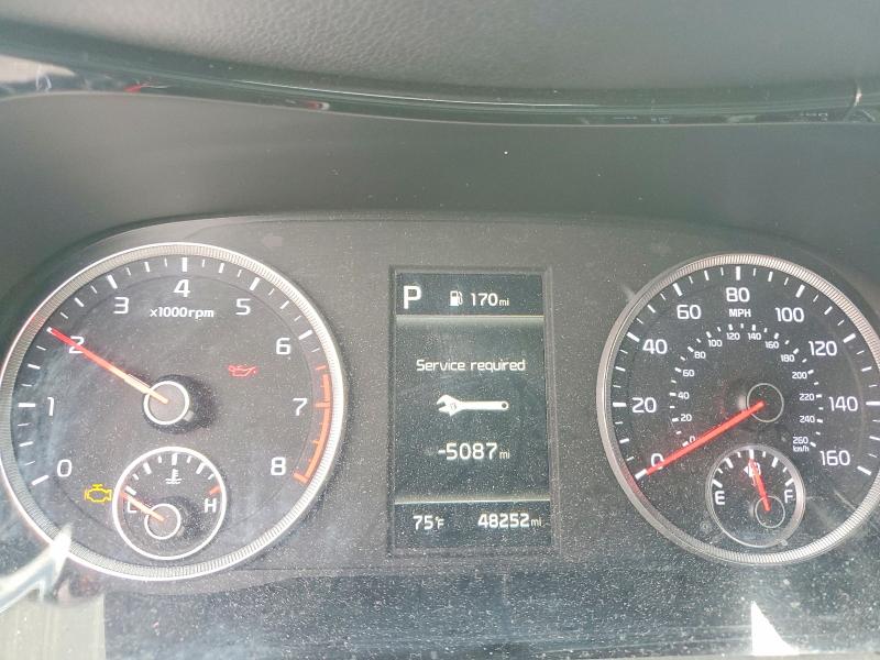 2022 Kia VIN 5XXG64J26NG151645 COPART salvage auction — FRONT END, TX - SALVAGE VEHICLE TITLE (P), sold $225 on 2026-07-23 (photo 9)