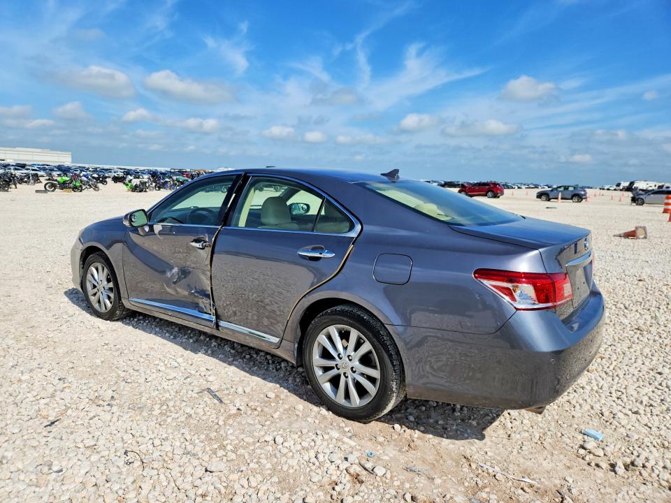 2012 Lexus ES VIN JTHBK1EG1C2486808 COPART salvage auction — SIDE, Tx - Salvage Vehicle Title, sold $3,900 on 2026-07-09 (photo 2)