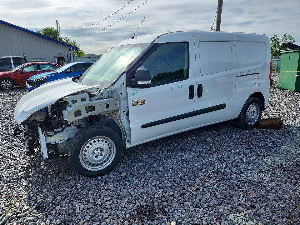 2022 Ram Promaster city VIN ZFBHRFAB2N6Y08742 COPART salvage auction — FRONT END, Il - Salvage Certificate, sold $15 on 2026-07-29 (photo 1)