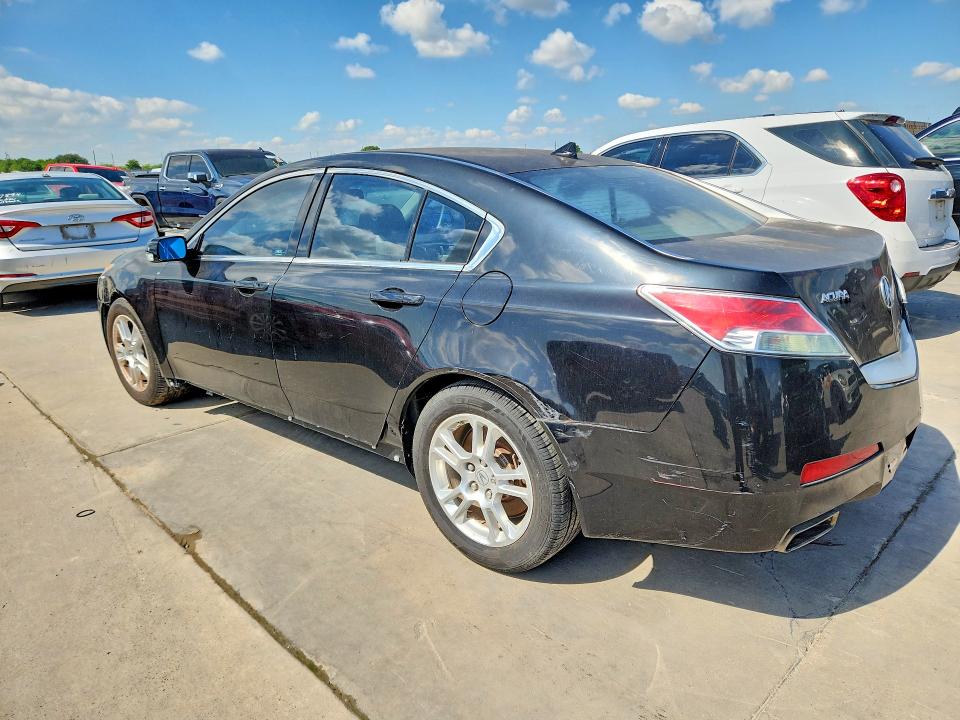 2010 Acura Tl VIN 19UUA8F2XAA017617 COPART salvage auction — SIDE, Tx - Certificate Of Title, sold $600 on 2026-07-02 (photo 2)