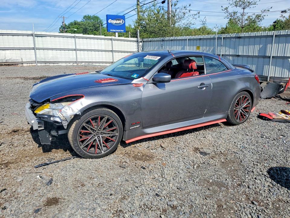 2010 Infiniti G VIN JN1CV6FE1AM350982 COPART salvage auction — FRONT END, Nj - Cert Of Title-Salvage, sold $675 on 2026-07-21 (photo 1)
