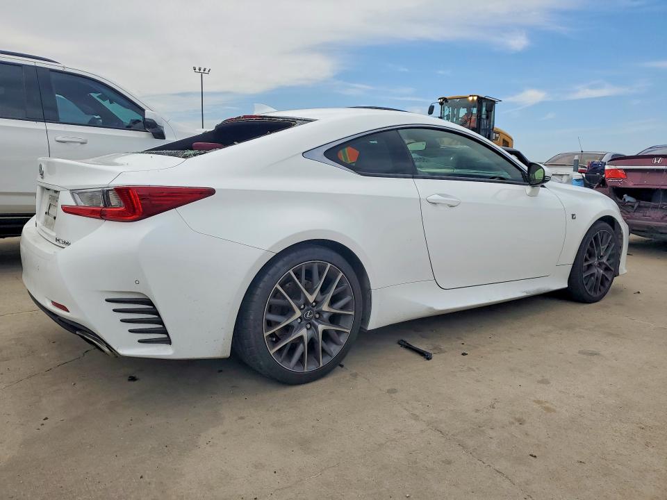 2018 Lexus VIN JTHHA5BC8J5008466 COPART salvage auction — HAIL, Tx - Certificate Of Title, sold $12,300 on 2026-07-13 (photo 3)