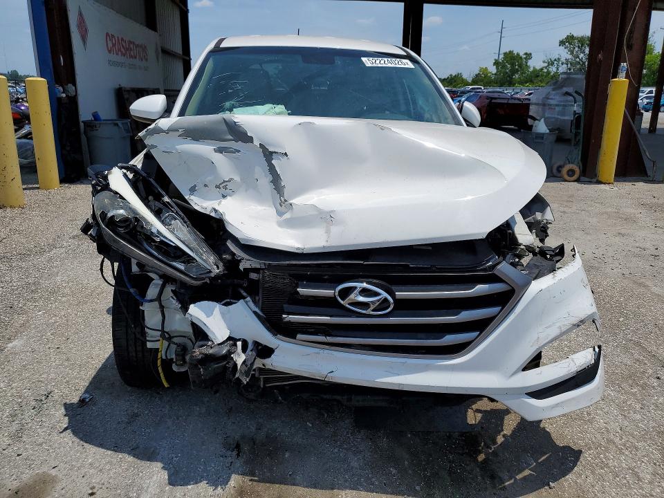 2018 Hyundai VIN KM8J23A45JU726069 COPART salvage auction — FRONT END, Fl - Cert Of Title Slvg Rebuildable, sold $15 on 2026-07-21 (photo 5)