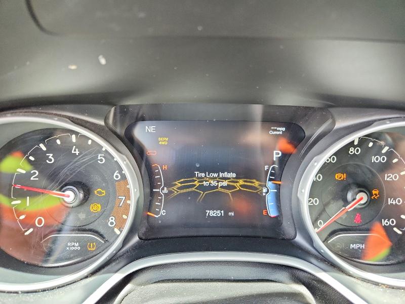 2019 Jeep VIN 3C4NJDCB0KT854208 COPART salvage auction — FRONT END, Co - Public - Salvage Title, sold $4,750 on 2026-07-29 (photo 9)