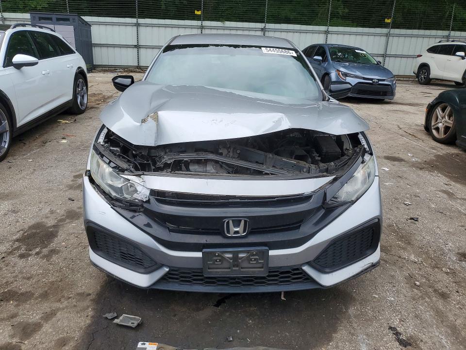2017 Honda Civic VIN SHHFK7H24HU210079 COPART salvage auction — FRONT END, Ga - Cert Of Title-Salvage, sold $2,750 on 2026-07-28 (photo 5)