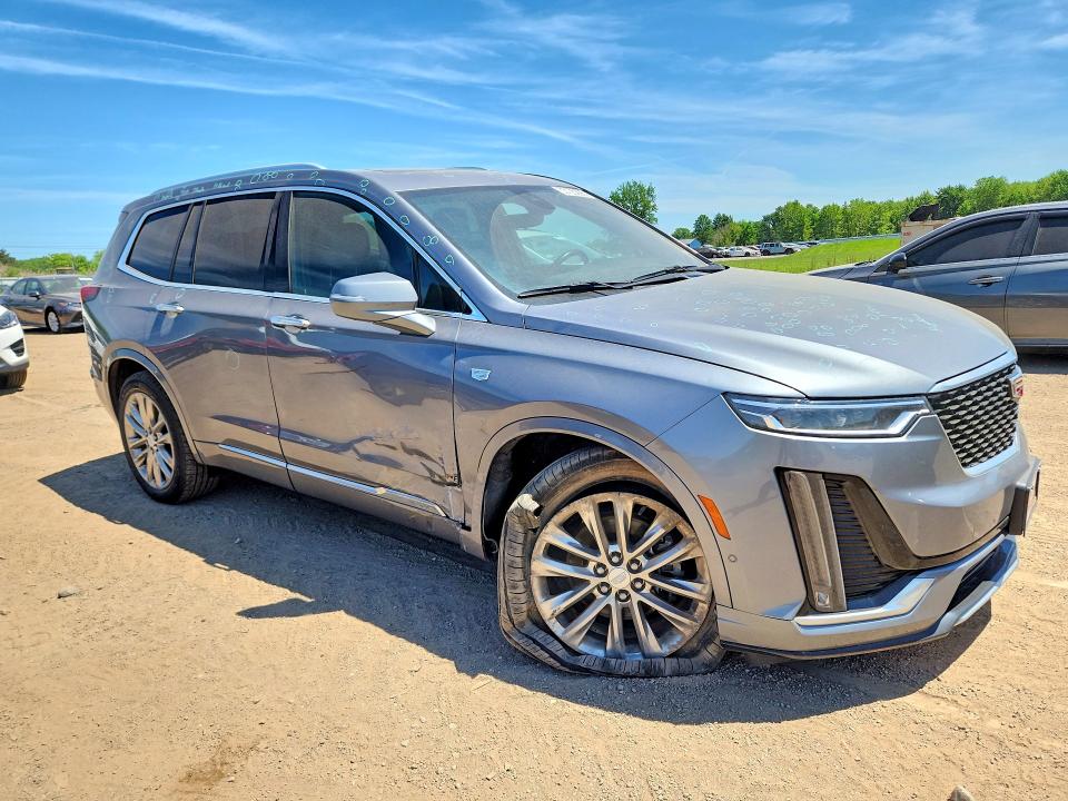 2022 Cadillac Xt6 VIN 1GYKPFRS9NZ149502 COPART salvage auction — FRONT END, Oh - Cert Of Title-Salvage, sold $14,100 on 2026-08-17 (photo 4)