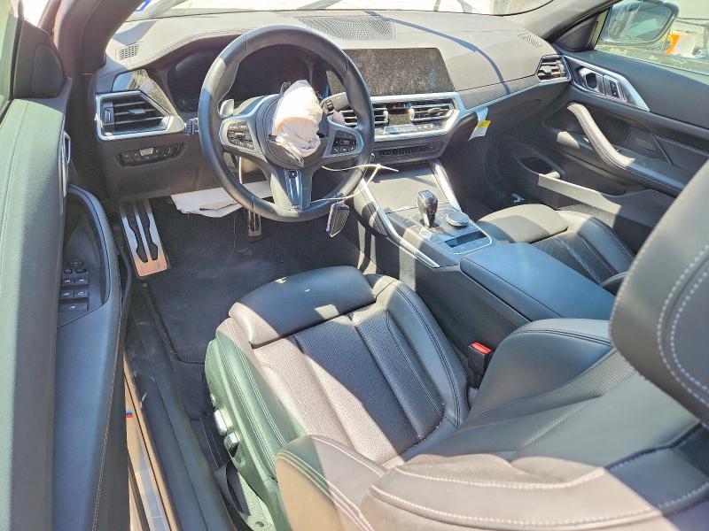 2022 BMW VIN WBA23AT09NCK47022 COPART salvage auction — FRONT END, Tx - Salvage Vehicle Title, sold $70 on 2026-07-09 (photo 8)
